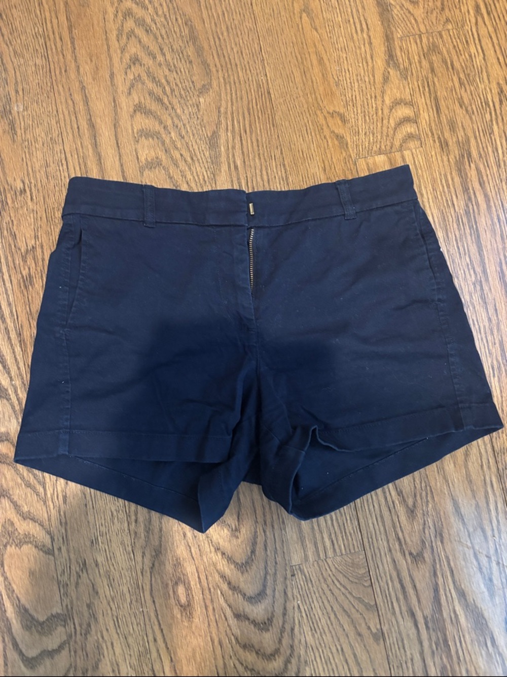 J. Crew Dark Navy High Waist Tailored Shorts
